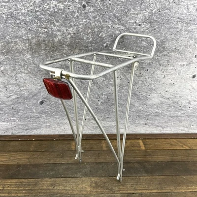 Vintage Jim Blackburn Rear Bike Rack Aluminum Pannier Cargo Carrier Reflector - Image 1 of 4