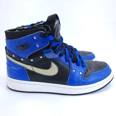Nike Air Jordan 1  Royal Zoom Air CMFT SE Sisterhood Women's Size 7.5 Blue Black - Image 1 of 4