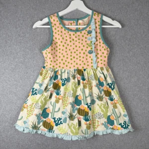 Matilda Jane Big Girls Size 12 Dream Chasers Cactus Print Dress Sleeveless NWT - Picture 1 of 7