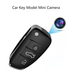 1080P Mini Llavero Cámara Coche Llavero DVR Visión Nocturna Cámara HD Grabadora de Video - Imagen 1 de 10