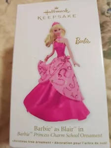 Hallmark Keepsake Ornament 2010 Barbie As Blair In Princess Charm School NIB - Picture 1 of 5