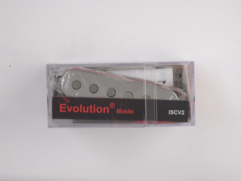 DiMarzio Evolution Single Coil Middle Pick-up W/Chrome Plated Cover ISCV2 - Image 1 of 1