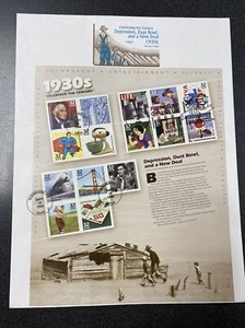 FDC 3185 Celebrate The Century 1930s First Day Of Issue 1998 - Picture 1 of 2