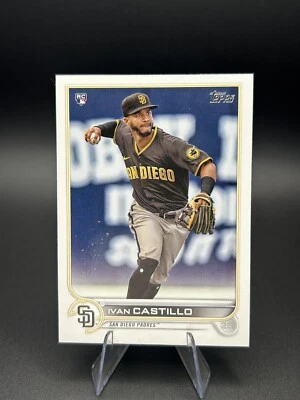 2022 Topps Ivan Castillo RC #140 San Diego Padres - Image 1 of 2