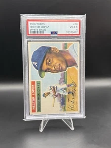 1956 Topps Baseball #16 Hector Lopez (WB) PSA 4 - Picture 1 of 4