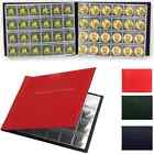 240/120 Pockets 10 Pages Money Book Coins Storage Album Coins Holder Collection