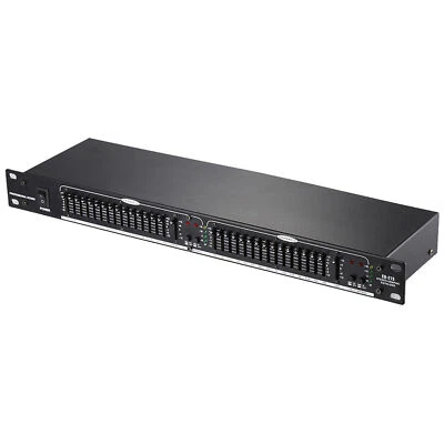 EQ-215 Dual Channel 15-Band Equalizer 1U Rack Mount O5T9 - Image 1 of 4