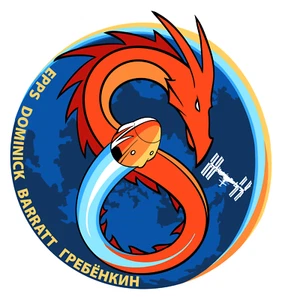 NASA Crew 8 Vinyl Sticker - 3 inch x 3 inch - Picture 1 of 1