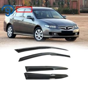 Para Honda Accord 2003-2007 sedán de 4 puertas ventana visera ventilación parasol protector de lluvia - Imagen 1 de 10