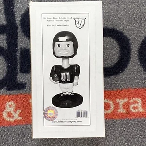 2002 Rams NFL Bobblehead Memory Company ~ SOLID / HEAVY Bobbin Head - Picture 1 of 3