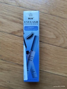 Eyelash Growth Serum W3W Lash Enhancement Lengthen Thicker Strengthen .13oz 2027 - Picture 1 of 7