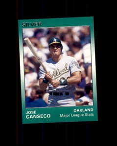 1991 Star Silver #110 Jose Canseco Oakland Athletics