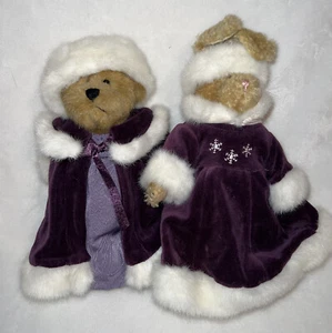 Boyds Bears Emily Babbitt Hase Bailey Bär Pflaume Plüsch - Bild 1 von 8