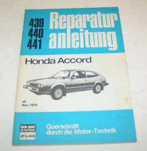 Manual De Reparación Original Honda Accord - Años Desde 1978 - Imagen 1 de 2