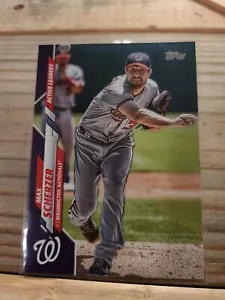 Actualización Topps Meijer 2020 púrpura #u-299 Max Scherzer Nationals con SP de seguimiento - Imagen 1 de 5