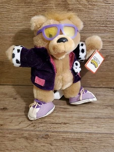 Vintage Teddy Grahams 10 Zoll Plüschbär Spielzeug von Applause 1990 Nabisco mit Etikett - Bild 1 von 4