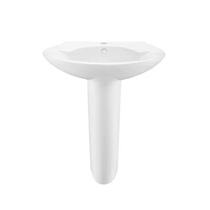 Swiss Madison PS309-S Plaisir Pedestal Sink - Picture 1 of 8