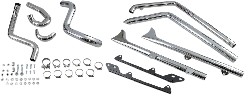 Escape Bassani Fishtail - 30" Harley-Davidson Softail 2007-2017 - 1S26E-30 Foto 1 de 1