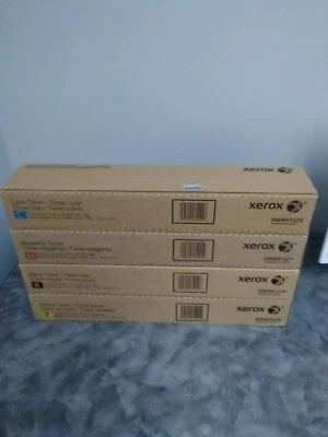 Xerox DocuColor 240 242 250 252 260 Toner Set Workcenter 7655 7755 7775  - Image 1 of 4