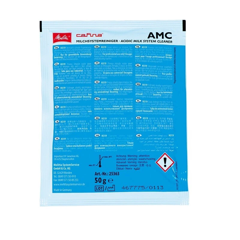 (17,80€/100g) Melitta Cafina AMC Milchsystemreiniger 50g - Bild 1 von 1