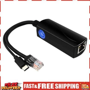 PoE 48V To USB-C 5V/4A Output IEEE802.3af/at Compliant Adaptive 10/100/1000Mbps - Bild 1 von 12