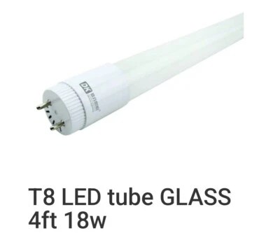 LED T8  4ft Tubes Retrofit Clear White 4000k 18w  Job lot of 25 x 4ft Led Tubes - Image 1 of 3