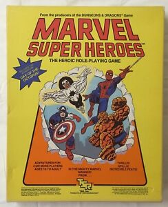 Marvel Super Heroes Basic Box Set - The Heroic Role Playing Game Jeff Grubb TSR