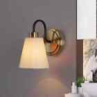 LNC Modern Classic 1-Light Plated Brass and Black Wall Sconce