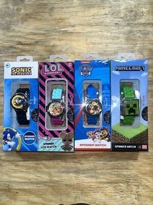LCD Spinner Watches Lot Of 4 - Picture 1 of 9