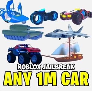 Roblox Jailbreak | Any 1M Vehicle/Car | Virtual Item