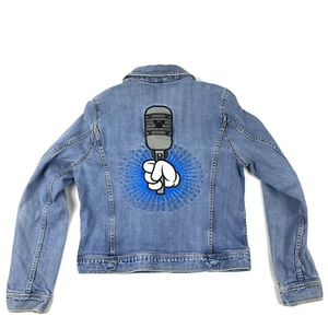 Chaqueta Jean Denim Azul Disney American Idol Hollywood Studio Junior’s L Grande - Imagen 1 de 8