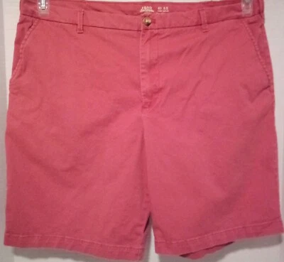 Pantalones Cortos Chinos IZOD Elásticos de Agua Salada Para Hombre 40 x 9.5 Coral Foto 1 de 4