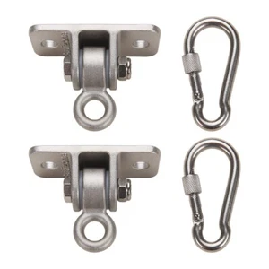 Schwerlast Schaukelgehänge 304 Edelstahl für Holzsets Schaukelhaken Halterung - Bild 1 von 7