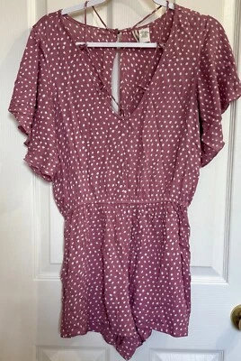 Mameluco Billabong Mujer Talla M Rosa Blanco Polkadot Foto 1 de 4