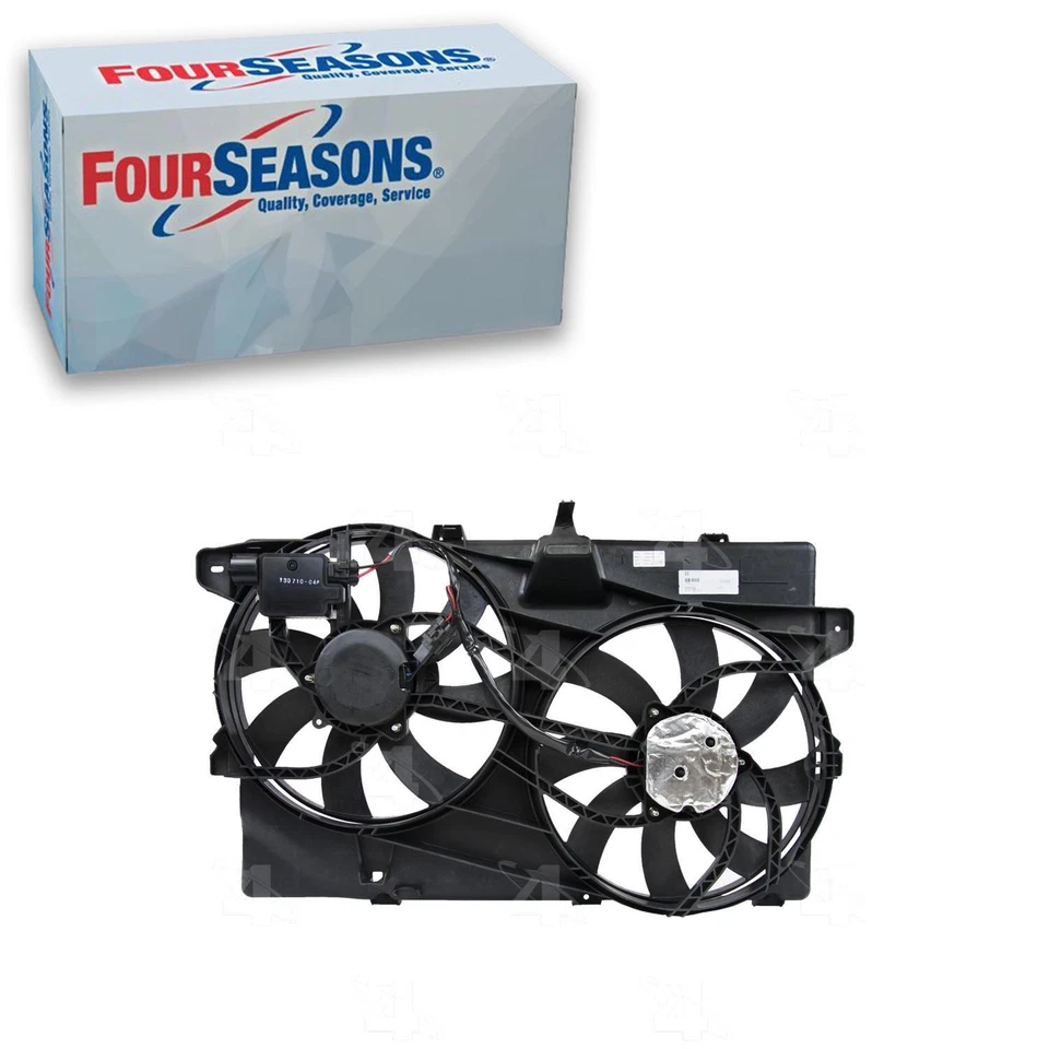 Conjunto de ventilador condensador y radiador doble 4 estaciones para Ford Edge 2007-2013 Foto 1 de 4