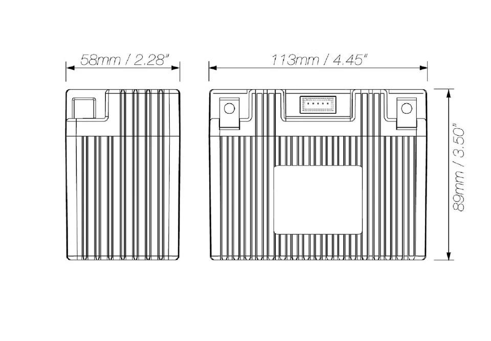 Batería de litio de velocidad extrema Shorai LFX14A2-BS12 DUCAT HARLEY KAWASAKI HONDA Foto 1 de 1