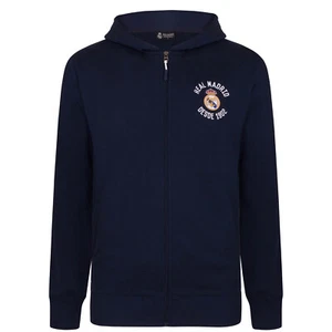 Real Madrid Official Soccer Gift Boys Fleece Zip Hoody - Picture 1 of 3