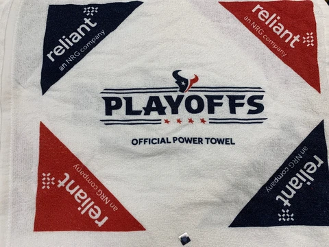 2013 HOUSTON TEXANS OFFICIAL PLAYOFFS POWER TOWEL RELIANT NRG NEW Cover