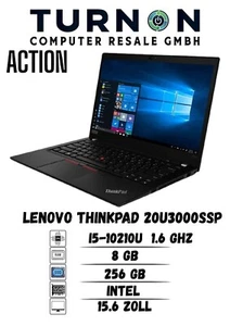 LENOVO THINKPAD 20U3000SSP I I5-10210U I 8 GB I 256 GB - Bild 1 von 4