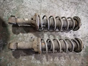 MG ZR pair REAR shocks shock absorber dampers with springs and mounts - Picture 1 of 3