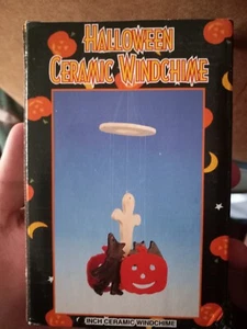 VINTAGE Einsiedelei Keramik Halloween Keramik Windchina 18" Vintage 1995 - Bild 1 von 5