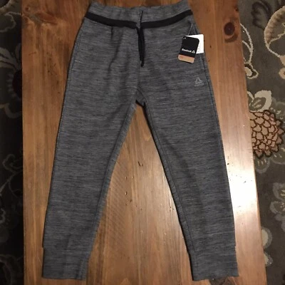 Nuevos pantalones de chándal grises Reebok pequeños (8/10) para niñas nuevos con etiquetas Foto 1 de 4