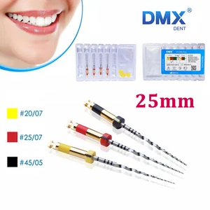 DMXDENT Limas Rotativas de Endodoncia Dental PT-ONE Cónicas NITI Endo Limas Surtidas DC - Imagen 1 de 13