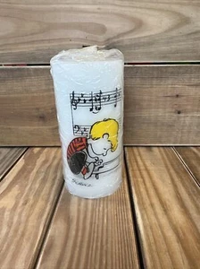 Vintage Hallmark Candle PEANUTS Snoopy Peppermint Patty Charlie Brown Lucy 3x6 - Picture 1 of 7
