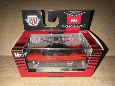 M2 MACHINES 2025 PREMIUM EDITION - 1959 CADILLAC SERIES 62  RED / BLACK R102 - Image 1 of 4