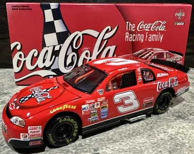 1998 Dale Earnhardt #3 Coke Coca Cola Chevrolet 1/24 Action Nascar Diecast - Image 1 of 4