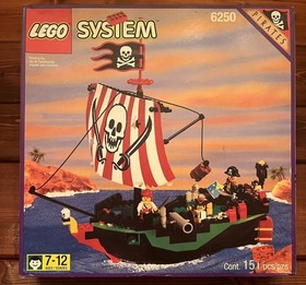 Sealed LEGO Pirates Cross Bone Clipper #6250 (Vintage)