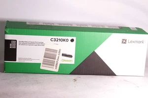 Lexmark C3210K0 Black Toner Cartridge Standard Sealed - Picture 1 of 6