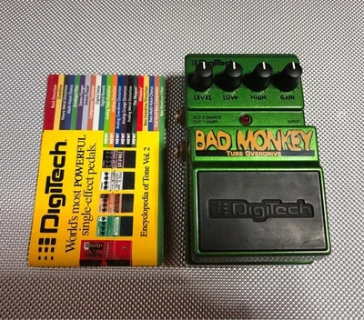 DigiTech BAD MONKEY Tube Overdrive Guitar Pedal High/Low Adjust Used - Image 1 of 4