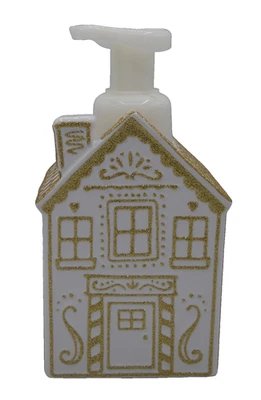 Bath Body Works CASA DE PAN DE JENGIBRE DE NAVIDAD Dispensador de Jabón de Manos Espumoso Foto 1 de 4